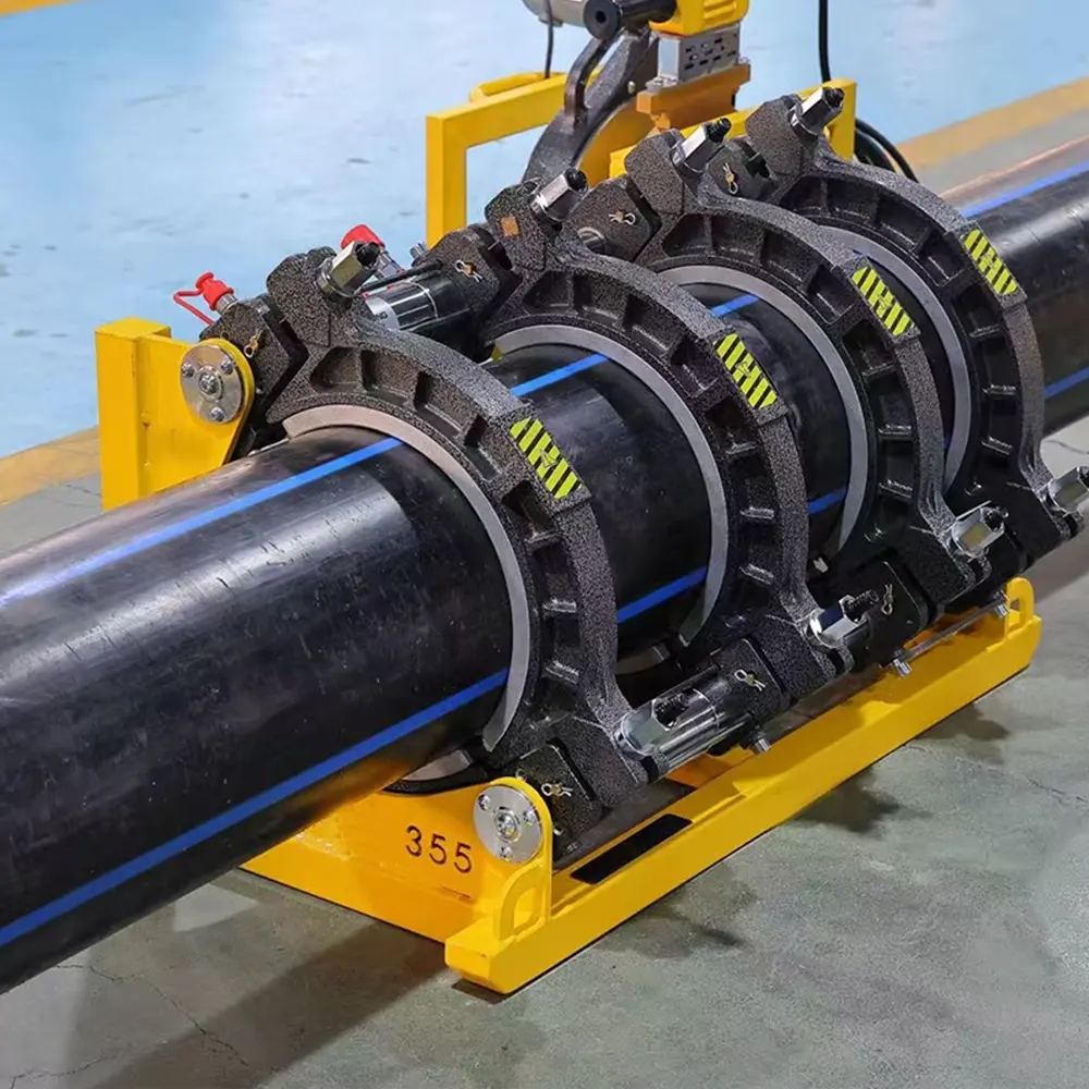 Hydraulic butt fusion machine HDPE Pipe