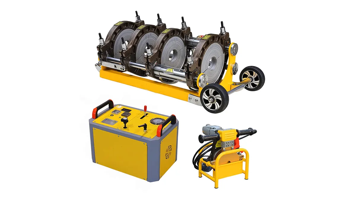 Hydraulic butt fusion machine