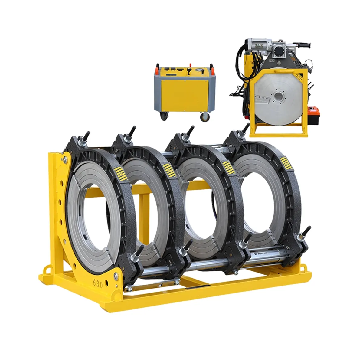 Hydraulic butt fusion welding machine