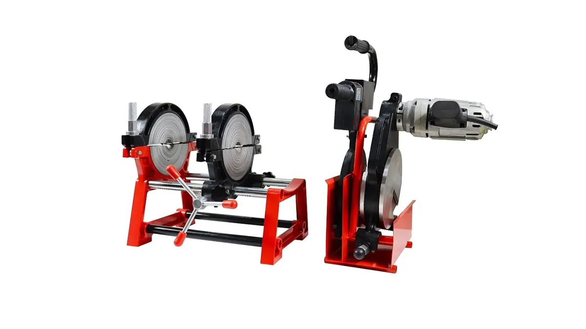 Manual butt fusion welding machine