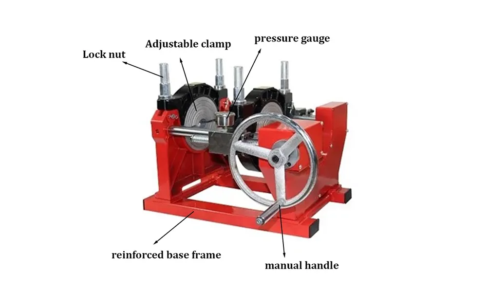 Manual Butt Fusion Welding Machine Frame