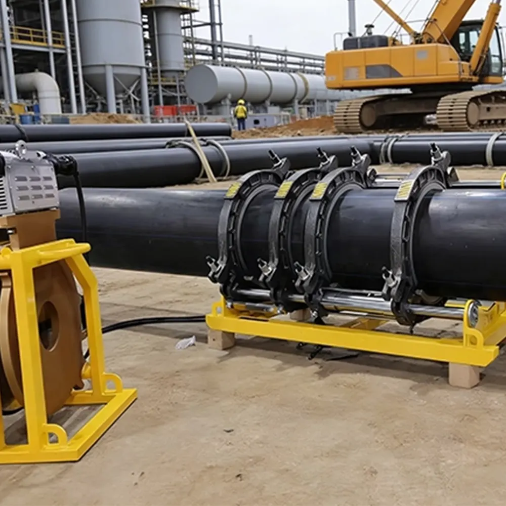 hydraulic butt fusion machine application