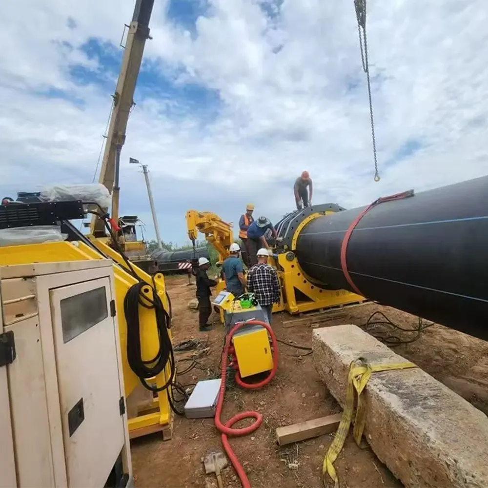 large diameter butt fusion welding machine